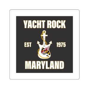 Yacht Rock Maryland Sticker