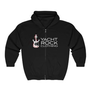 Yacht Rock Clothing Logo –  Unisex Full Zip Hooded Sweatshirt