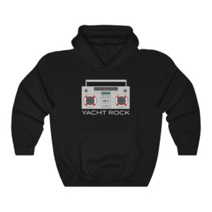 Yacht Rock Boom Box – Unisex Hooded Sweatshirt