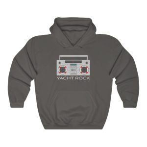 Yacht Rock Boom Box – Unisex Hooded Sweatshirt