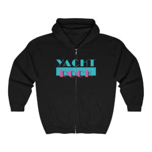 Yacht Rock Miami – Unisex Full Zip Hooded Sweatshirt