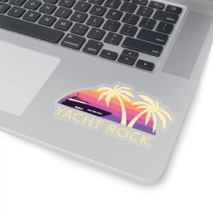 A Yacht Rock Sunset Sticker