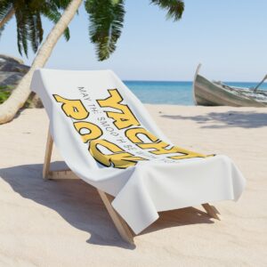 May The Smooth Be With You Beach Towel