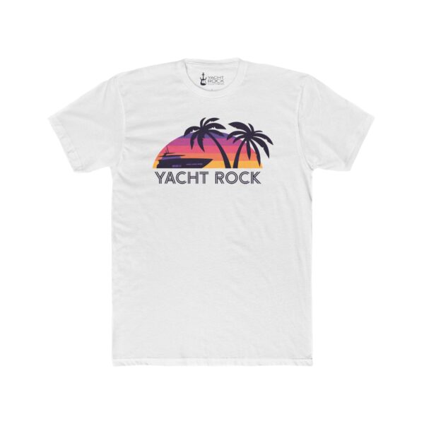 A Yacht Rock Sunset - Men's Tee - Image 2