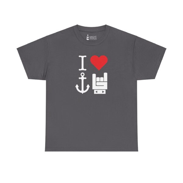 I Love Yacht Rock - Unisex Heavy Cotton Tee - Image 3