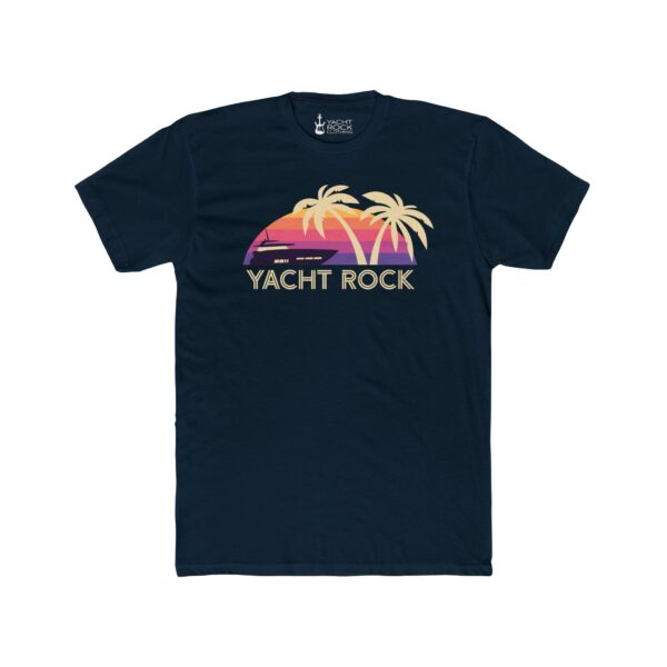 A Yacht Rock Sunset - Men's Tee - Image 4