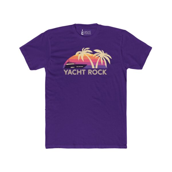 A Yacht Rock Sunset - Men's Tee - Image 5