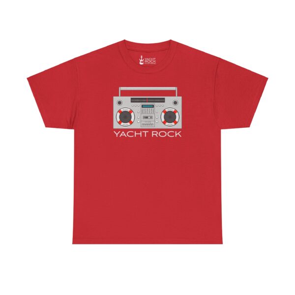 Yacht Rock Boom Box - Unisex Heavy Cotton Tee - Image 11