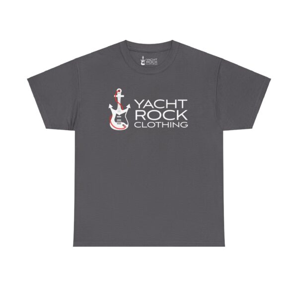 Yacht Rock Clothing Logo - Unisex Heavy Cotton Tee - Image 3