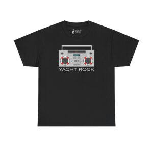 Yacht Rock Boom Box – Unisex Heavy Cotton Tee