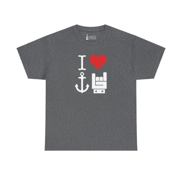 I Love Yacht Rock - Unisex Heavy Cotton Tee - Image 9