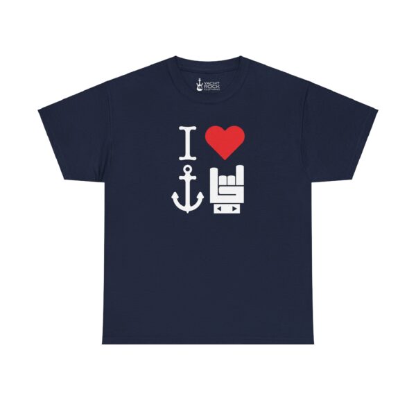 I Love Yacht Rock - Unisex Heavy Cotton Tee - Image 7