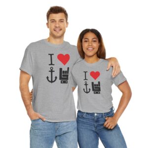 I Love Yacht Rock – Unisex Heavy Cotton Tee