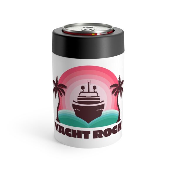 Pink and Palms Beer Huggie