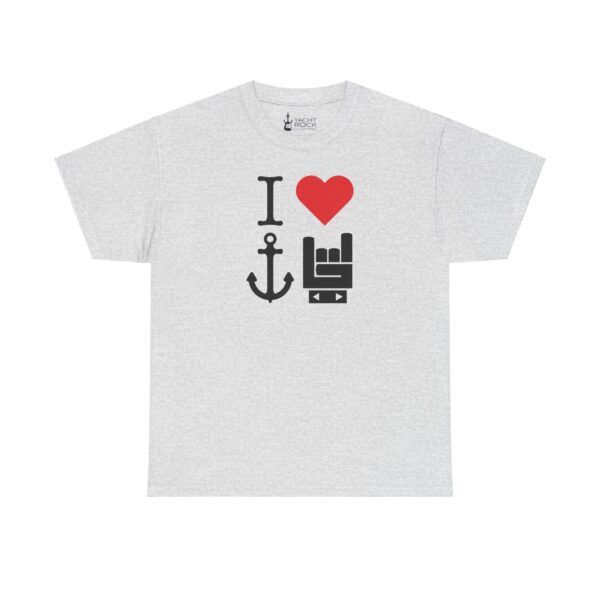 I Love Yacht Rock - Unisex Heavy Cotton Tee - Image 3