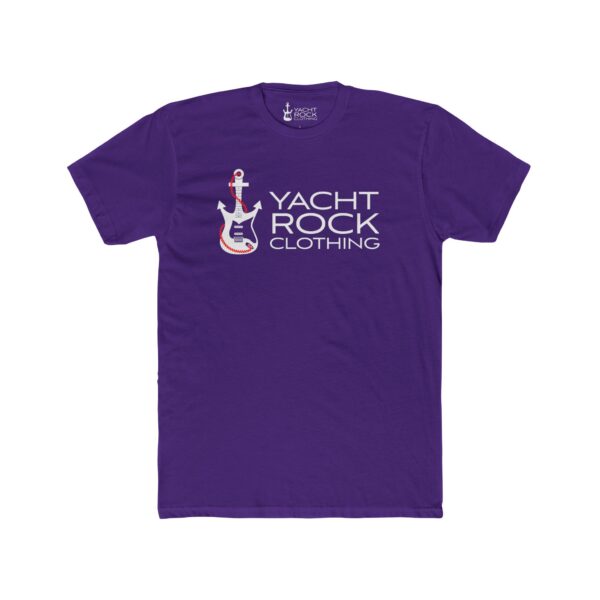 Yacht Rock Clothing Logo - Men's Cotton Crew Tee - Image 5