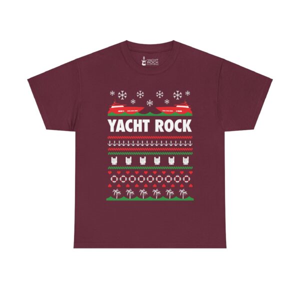 A Very Yacht Rock Christmas - Unisex Heavy Cotton Tee - Image 5