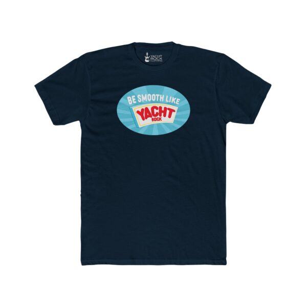 PB and Smooth - Men's Cotton Crew Tee - Image 9