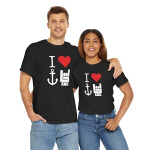 I Love Yacht Rock – Unisex Heavy Cotton Tee