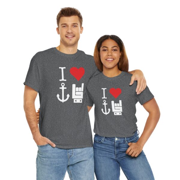 I Love Yacht Rock - Unisex Heavy Cotton Tee - Image 10