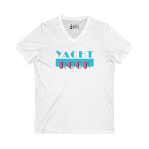 Yacht Rock Miami – Unisex V-Neck Tee