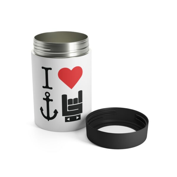 I Love Yacht Rock Beer Huggie - Image 2