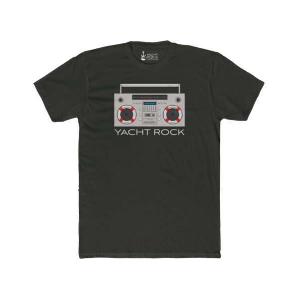 Yacht Rock Boom Box - Men's Cotton Crew Tee