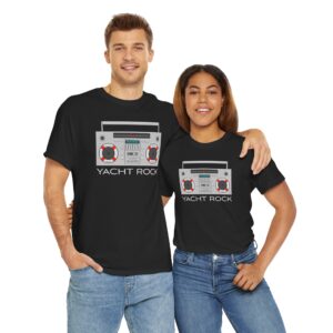 Yacht Rock Boom Box – Unisex Heavy Cotton Tee