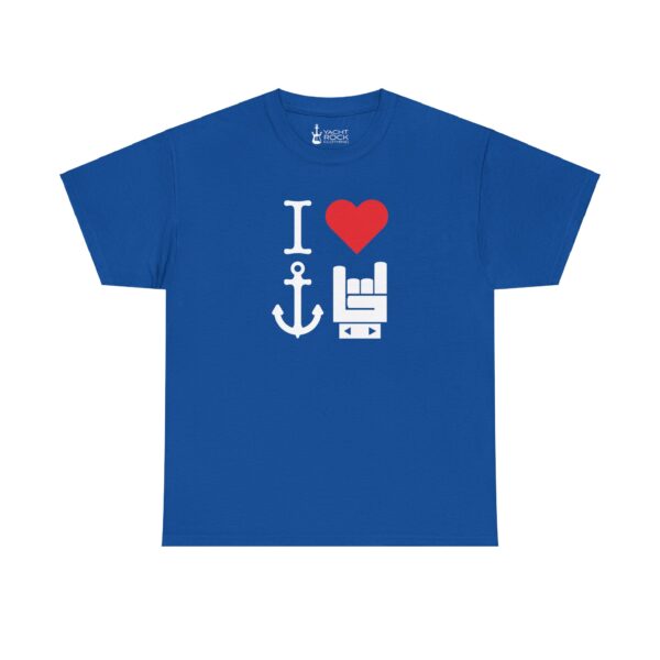 I Love Yacht Rock - Unisex Heavy Cotton Tee - Image 5