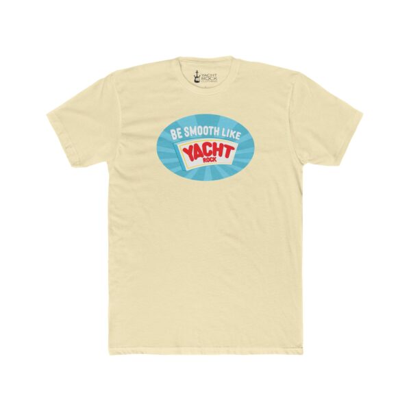 PB and Smooth - Men's Cotton Crew Tee - Image 6