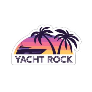 A Yacht Rock Sunset – Sticker