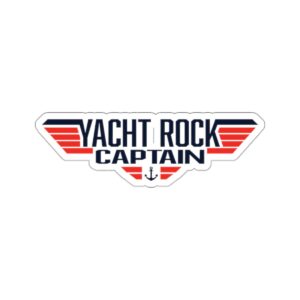 The Yacht Rock Captain – Sticker