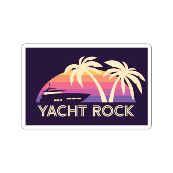 A Yacht Rock Sunset  - Sticker