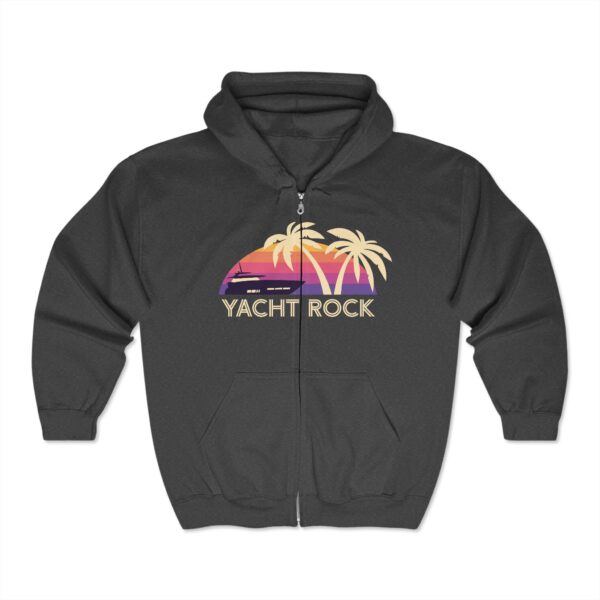 A Yacht Rock Sunset - Zip Up Hoodie - Image 2