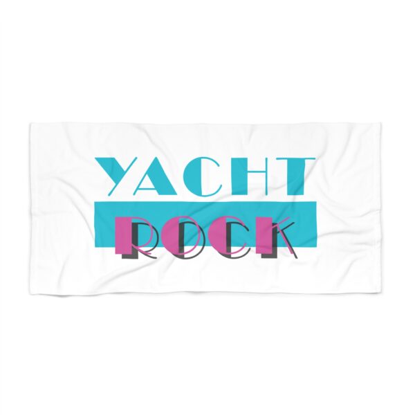 Yacht Rock Miami - Beach Towel - Image 4