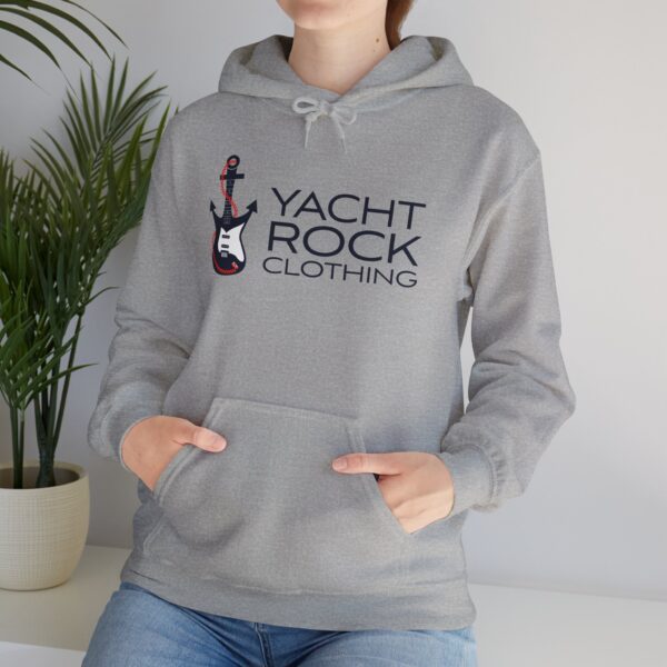 Yacht Rock Clothing Logo - Unisex Hooded Sweatshirt - Image 4