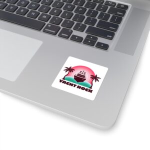 Pink and Palms Sticker