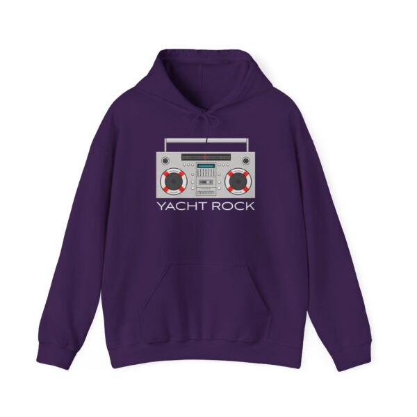 Yacht Rock Boom Box - Unisex Hooded Sweatshirt - Image 11