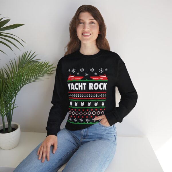 A Very Yacht Rock Christmas - Crewneck Sweatshirt - Image 4