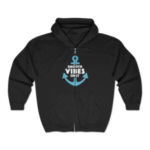 Smooth Vibes Only – Zip Up Hoodie