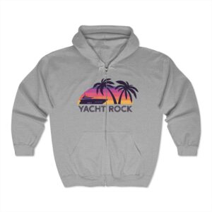 A Yacht Rock Sunset – Zip Up Hoodie