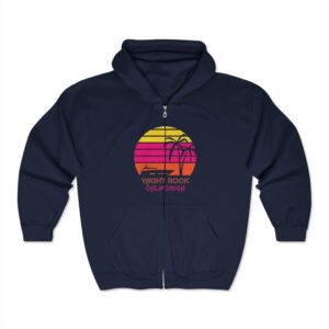 Yacht Rock California – Zip Up Hoodie