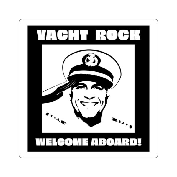 Welcome Aboard Salute Sticker - Image 3