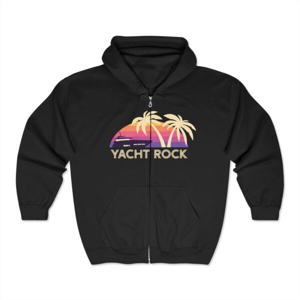 A Yacht Rock Sunset - Zip Up Hoodie