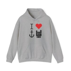 I Love Yacht Rock – Unisex Hooded Sweatshirt