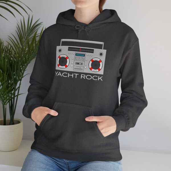 Yacht Rock Boom Box - Unisex Hooded Sweatshirt - Image 2