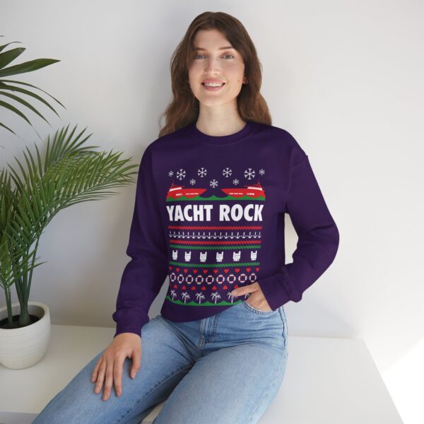 A Very Yacht Rock Christmas - Crewneck Sweatshirt - Image 12