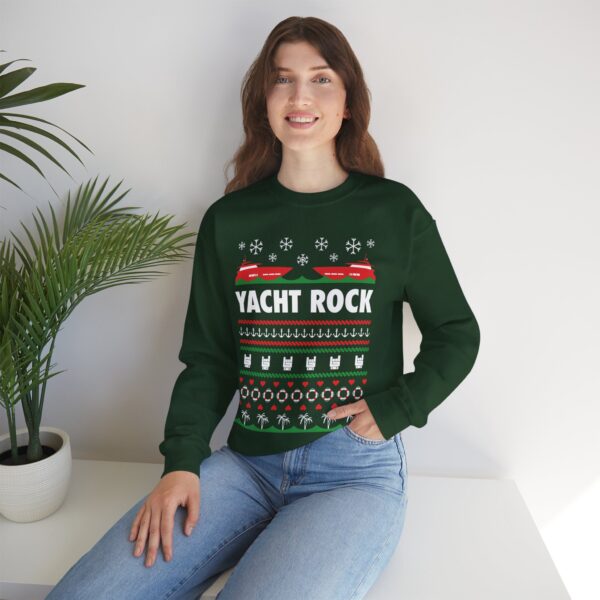 A Very Yacht Rock Christmas - Crewneck Sweatshirt - Image 6