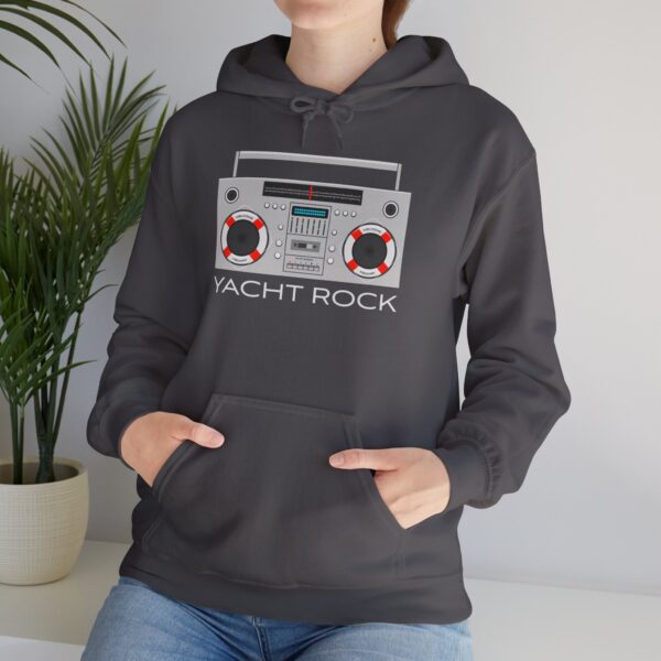 Yacht Rock Boom Box - Unisex Hooded Sweatshirt - Image 8