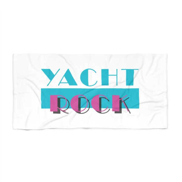 Yacht Rock Miami - Beach Towel - Image 2